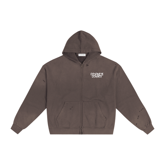 Cowboy Zip Hoodie
